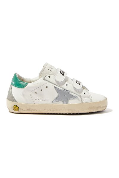 Golden Goose Deluxe Old School Leather Sports Shoes for Children