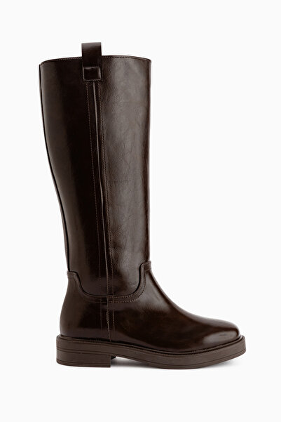 Limoya Judy Brown Flat Sole Women's Boots