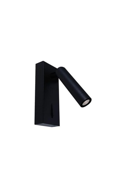 ACK AH09-00501 LED APLİK SİYAH GÖVDE 3000K