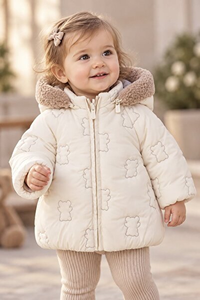MAYORAL Newborn Unisex Çift Taraflı Kapüşonlu Bebek Mont