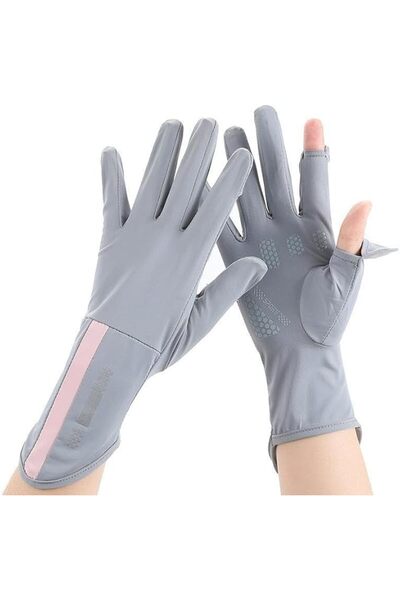 Lonimia UPF 50+ Sun Protection Gloves for Women - Touchscreen Driving & Cycli...