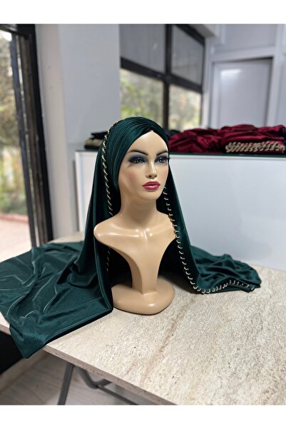 Genel Markalar TUĞBA KUZEY HAZİRDUVAK IPEK KADİFE BOYNU AÇIK KINA DÜĞÜN