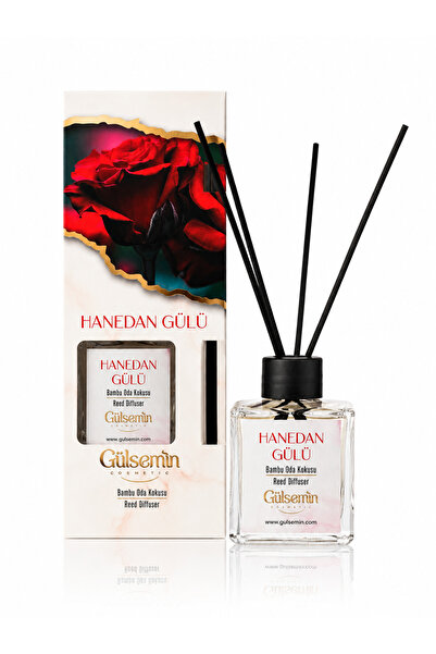 HANEDAN GÜLÜ BAMBU ÇUBUKLU ODA VE OFİS KOKUSU 100 ML
