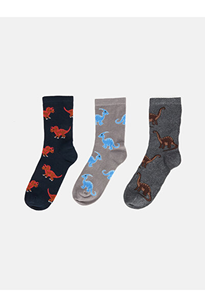 LC Waikiki I Embroidered Boy's Socks 3-Piece Set from Freezen Store