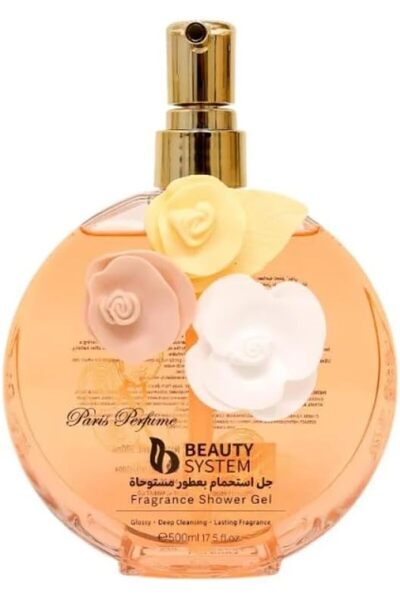 BEAUTY SYSTEM Shower Gel, Peach Scent, Luxurious Bath Experience, Deep Cleans...