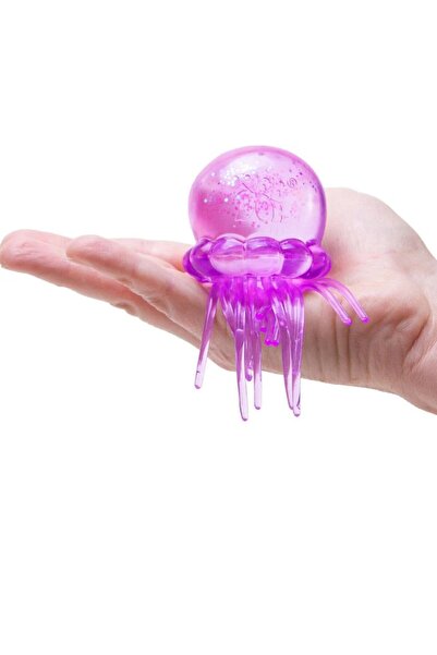 Limmy Jelly Squish Sevimli Denizanası Sukuşi Simli Yumuşak Stres Atıcı Oyuncak - 1 Adet