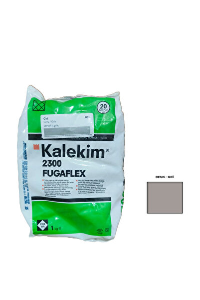 Kalekim Gri FLEX (ESNEK) Derz Dolgu 2300 FUGA 1 kg C2GWA ÖZELLİKLİ
