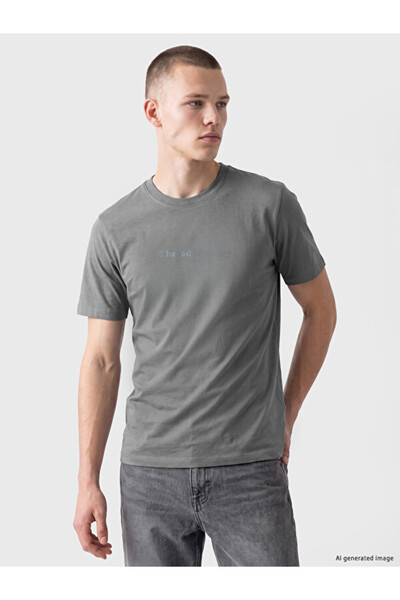 LC Waikiki Normal Fit Zero Roba Collar Interlock Men's T-Shirt from Uzg Store...