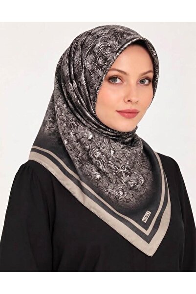 MİRAY Nevada Large Size Organic Cotton Scarf - 120 X 120 - 6730-05