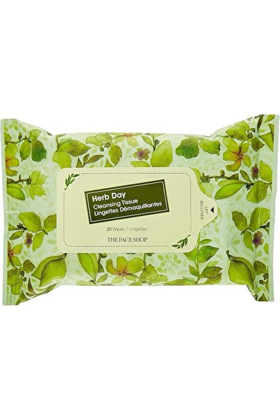 The Face Shop THEFACESHOP - Herb Day Cleansing Wipes (20 wipes)