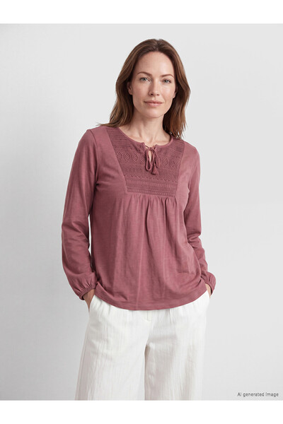 LC Waikiki I Zero Roba Collar Embroidered Gathered Blouse from Freezen Store