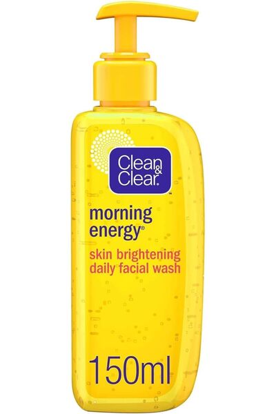 Clean & Clear غسول الوجه اليومي، طاقة الصباح، تفتيح البشرة، 150 مل