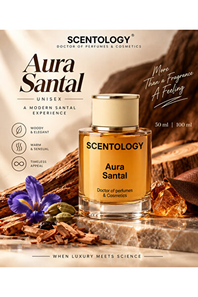 Scentology Doctor of perfums Scentology Aura Santal Eau de Parfum Unisex – Wo...