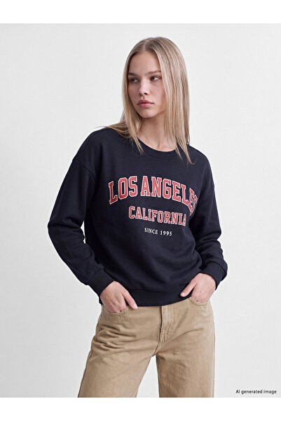 LC Waikiki I Los Angeles Printed Women's Thick Sweatshirt from Freezen Store