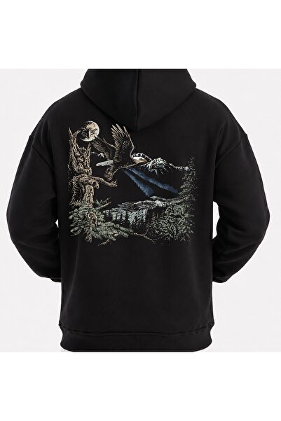 VEK Mountain Eagle Sweatshirt Hoodie Unisex