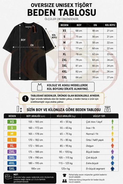 Tarzsokak Naruto Uzumaki Premium Anime Oversize Unisex T-Shirt White