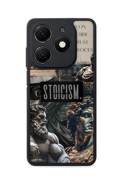 TECNO Spark 20 Compatible Stoicism Patterned Camera Protected Shockproof Case