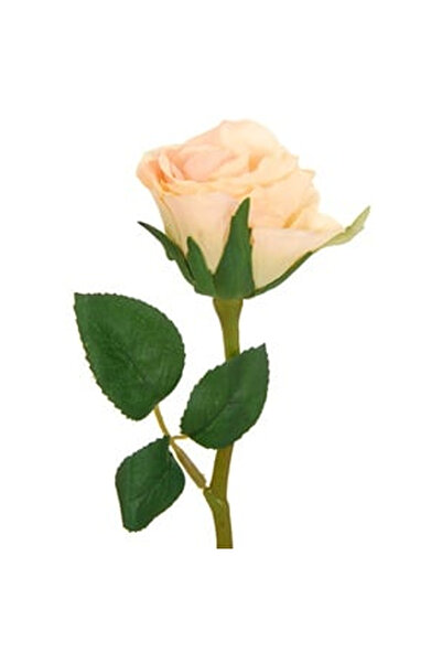 OEM Floare Artificiala Boboc de Trandafir Somon 30cm