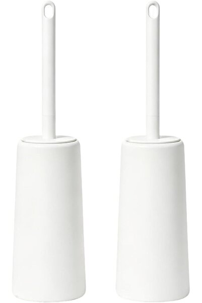 Topsky Topsky Toilet Brush with Holder, Pack of 2 Small Toilet Bowl Cleaning ...