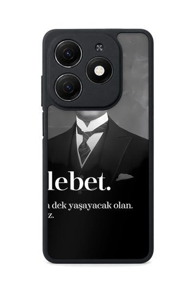 TECNO Spark 20 Compatible İlelebet Patterned Camera Protected Shockproof Case