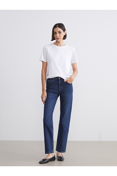 LC Waikiki Rmz Gi̇yi̇m Farkiyla Slim Fit Women's Jean Pants
