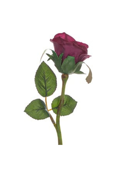 OEM Floare Artificiala Trandafir Mov 30cm