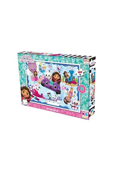 Spinmaster GABBY DOLLHOUSE 100 PARÇA PUZZLE