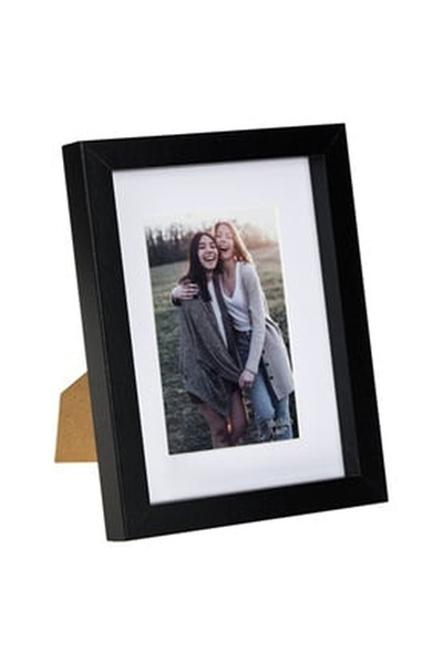 OEM Rama Foto din Lemn Negru 10x15cm