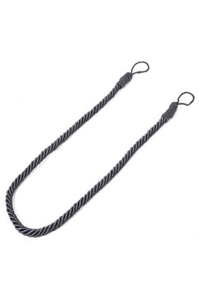 OEM Grey Decorative Curtain Cord 35cm