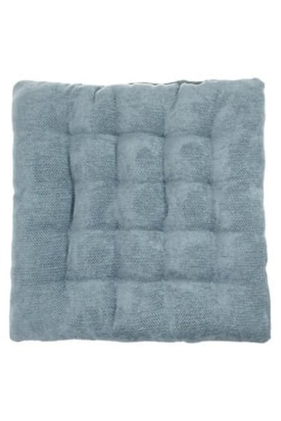 OEM Perna Scaun Decorativa Chenile Albastra 40x40cm