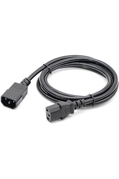 DKURVE ™ 2-Pack Computer to PDU Power Extension Cord, Power Extension Cable (...