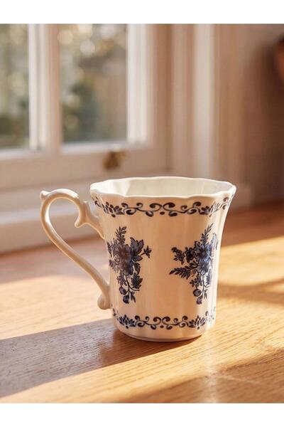 LC Waikiki Mixed Floral Patterned Porcelain Mug 250 ml (W6)