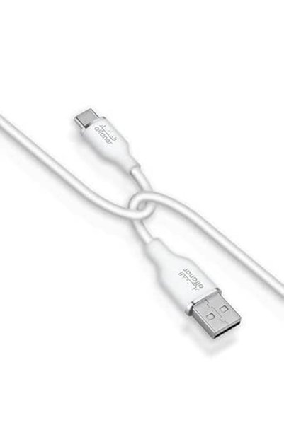 GENERAL كيبل شحن ونقل بيانات مضفر من طرف USB-A إلى USB-C، بقدرة 3 أمبير 15 وا...