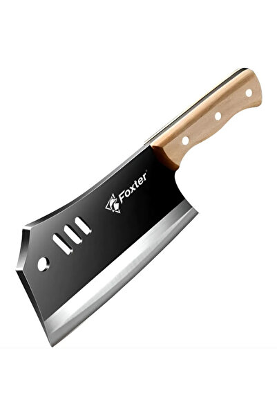 Foxter ®   Μπαλτάς Κουζίνας - Κοφτερή Λεπίδα, Ανατομική Λαβή, Απόδοση και Ανθ...
