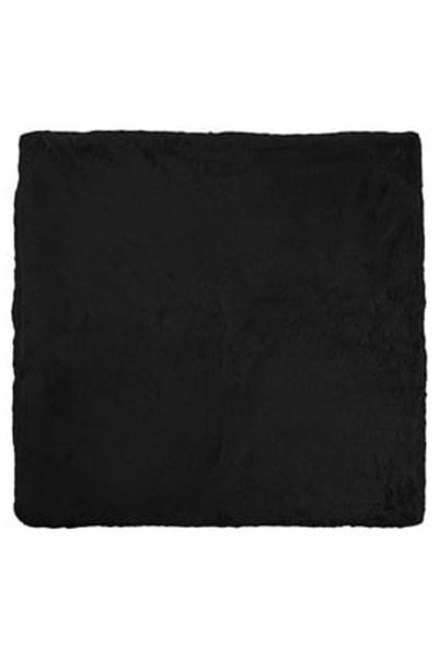 OEM Black Rabbit Winter Decorative Pillowcase 50x50cm