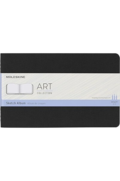 Moleskine ألبوم رسم فني، غلاف ناعم، كبير الحجم (12.7 سم × 21.6 سم)، سادة/فارغ...
