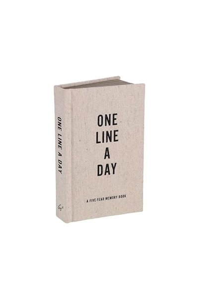 GENERAL Canvas One Line a Day: A Five-Year Memory Book