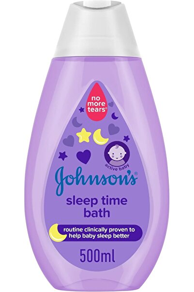 Johnson's Baby حمام سليب تايم 500 مل - رائحة مهدئة، تركيبة لا تسبب دموعًا، ين...
