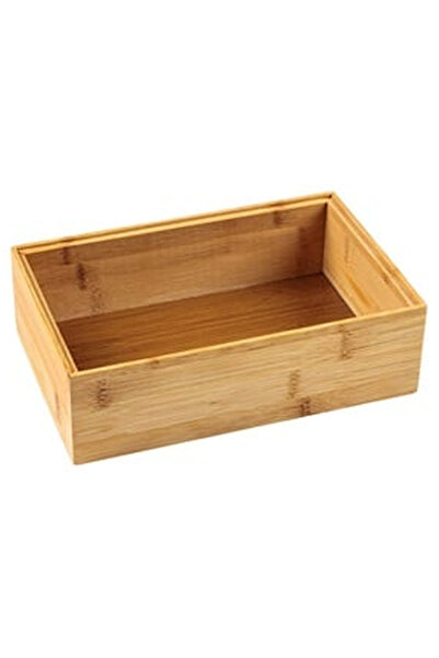 OEM Bamboo Organization Box Open 23x15x7cm