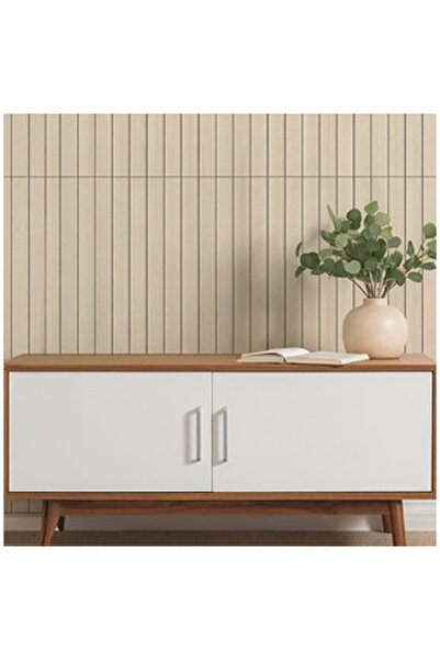 OEM Autocolant de Perete Model Riflaj cu Aspect de Lemn 60x30cm - 6buc