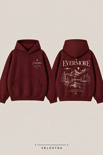 Velostra Unisex Evermore με στάμπα και λεπτομέρεια στην πλάτη, για καθημερινή...