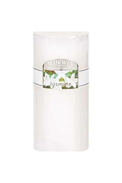 OEM Lumanare Alba Parfumata cu Aroma de Iasomie 6.8x14cm
