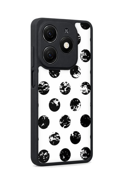 TECNO Spark 20 Compatible World Patterned Camera Protected Shockproof Case
