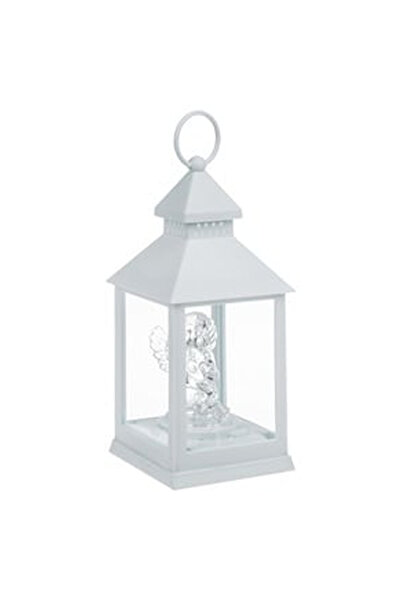 OEM Felinar Alb cu Ingeras & LED 10x10x24cm