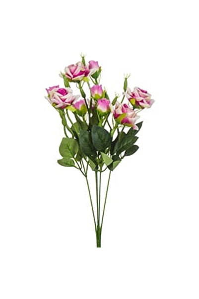 OEM Buchet Flori Artificiale cu Trandafiri Mov Crem 43cm