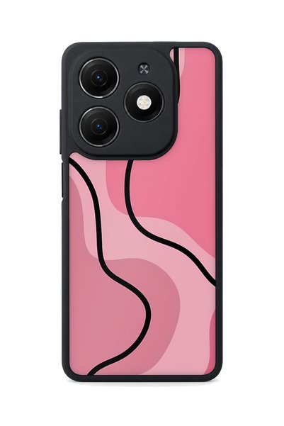 TECNO Spark 20 Compatible Flow Pattern Camera Protected Shockproof Case