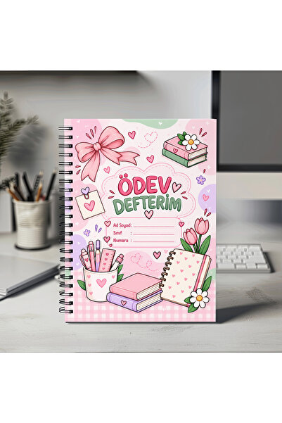 Mervenin Hayal Evi Ödev Defteri- Çiçekli Kapak - Haftalık Plan - 60 Haftalık ...