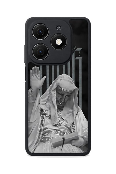 TECNO Spark 20 Compatible Jerusalem King Patterned Camera Protected Shockproo...
