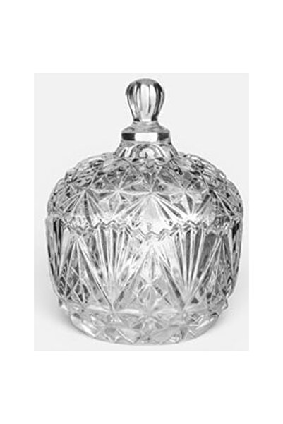 OEM Bomboniera din Sticla Mini Rotunda 80mL