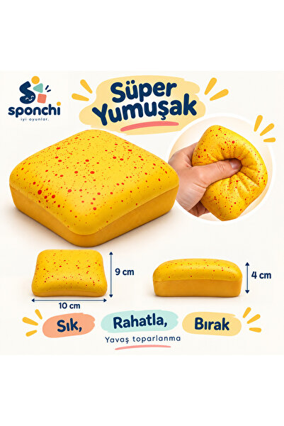 Genel Markalar Ekmek Temalı Sukuşi- Yavaş Yükselen Süper Yumuşak Sukuşi Stres...